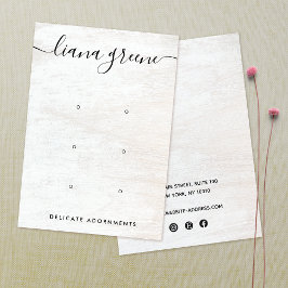 6 Slangen, drie Oorspronkelijke, witte ruitweergav Visitekaartje