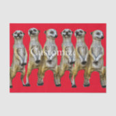 6 Staande Meerkats Thunder_Cove Tissuepapier (Voorkant)