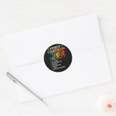 6 stadia van triatlon atleten hardlopen ronde sticker (Envelop)