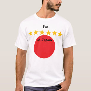 6 sterren in Japan T-shirt