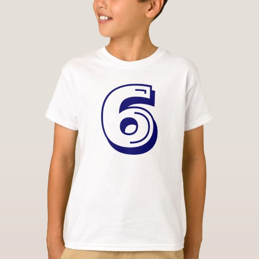6 T-SHIRT (Voorkant)