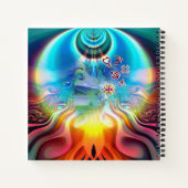 6 Taal van de Light Base Chakra Kaart Symbolen Notitieboek (Achterkant)