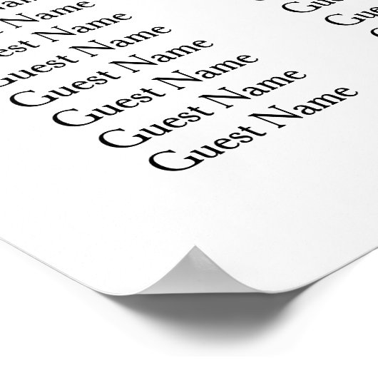 6 Tabel | Eucalyptus Bloemen Bruiloft Zitkaarten Poster (Hoek)