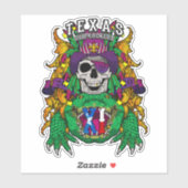 6" Texas ShipRockers Vinyl Sticker (Vel)