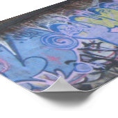 6 Train Graffiti Poster (Hoek)