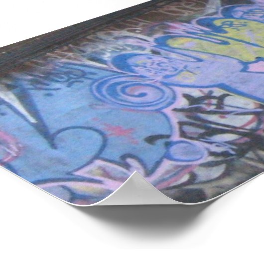 6 Train Graffiti Poster (Hoek)