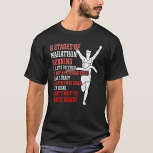 6 Trappen marathon aan het werk voor de start van  T-shirt