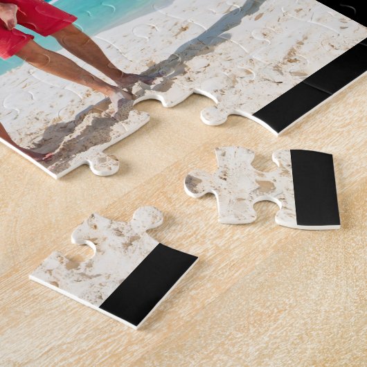 6 Vacature Foto Collage beter om samen te reizen Legpuzzel (Zijkant)