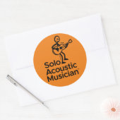 6 Verpakking van ronde SAM-Stickers 3-inch diamete Sticker (Envelop)