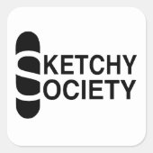 6 Verpakkingen Vierkante Sticker (Voorkant)