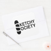 6 Verpakkingen Vierkante Sticker (Envelop)