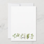 6 VERSE KRUIDEN 4.5x6.25 Blank Platte Kaart (Achterkant)