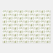 6 VERSE KRUIDEN Vlak Blad Verpakkend Document Inpakpapier Vel (Voorkant 2)