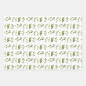 6 VERSE KRUIDEN Vlak Blad Verpakkend Document Inpakpapier Vel (Voorkant)