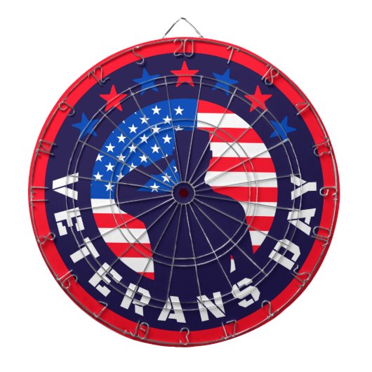 #6 Veteranen Dartbord (Voorkant)