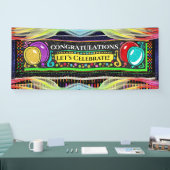 6 Voet Felicitaties Spandoek (Beurs)