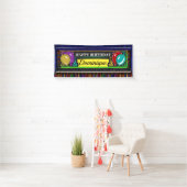 6 voet verjaardagsbanner Fijn Fijn Spandoek (Insitu)