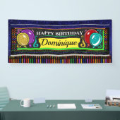 6 voet verjaardagsbanner Fijn Fijn Spandoek (Beurs)