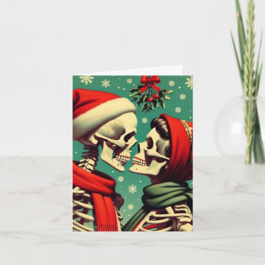 6 Voeten Onder de Kerstkrans Kaart (Voorkant)