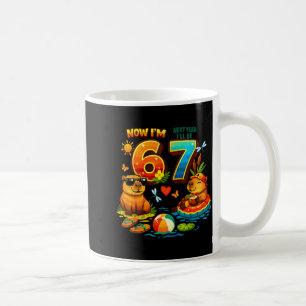 6 volgend jaar 7 capybara 67 meme kids verjaardag koffiemok