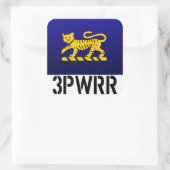 6 x 3PWRR Tiger Stickers (Tas)