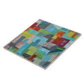 6 x 6 keramische tapijten tegeltje (Zijkant)