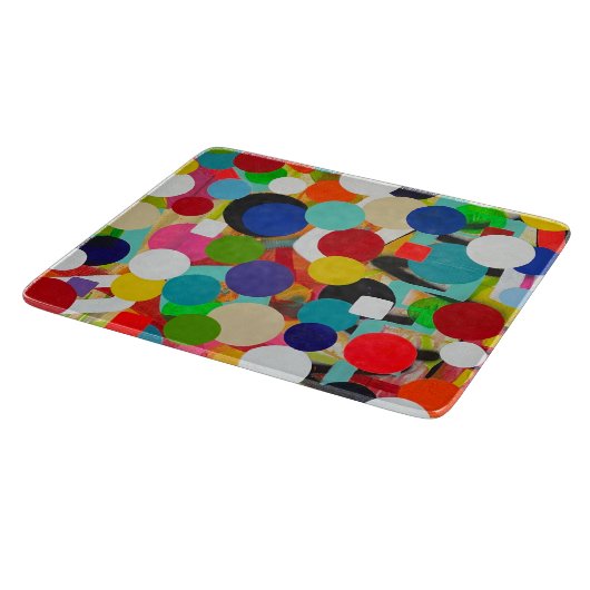 6 x 7 deco-klare klas klapbord snijplank (Hoek)