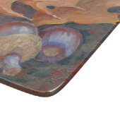 6 x 7-inch glazen snijplankbladeren en -zuren. snijplank (Hoek)