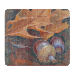 6 x 7-inch glazen snijplankbladeren en -zuren. snijplank