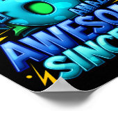 6 Year Old For Boys 6th Birthday Boy 6 Year Old Bo Poster (Hoek)