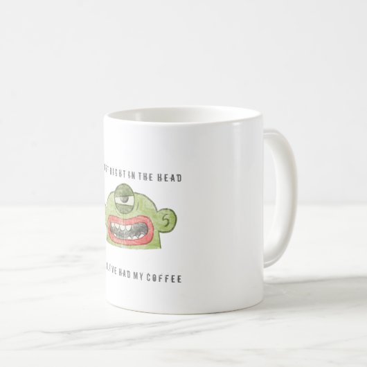 6C NIET JUISTE KOFFIE MOK [WITTE] (Voorkant rechts)