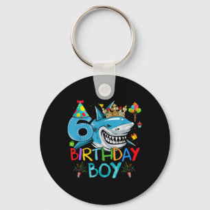 6de Oceaan Thema Feest 6 Jaar Oud Voor Jongens Sleutelhanger