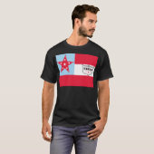 6de Texas Cavalry Flag T-shirt (Voorkant volledig)