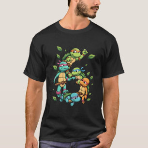 6de verjaardag Zeeschildpad Thema Feest 6 jaar T-shirt