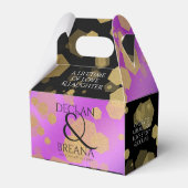 6e 33e 47e 48e Amethist Bruiloft Jubileum Bedankdoosjes (Achterkant)