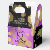 6e 33e 47e 48e Amethist Bruiloft Jubileum Bedankdoosjes (Geopend)