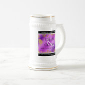 6e 33e 47e 48e Amethist Bruiloft Jubileum Bierpul (Voorkant rechts)