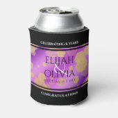 6e 33e 47e 48e Amethist Bruiloft Jubileum Blikjeskoeler (Blikje Achterkant)