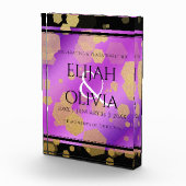 6e 33e 47e 48e Amethist Bruiloft Jubileum Fotoblokken (Rechts)