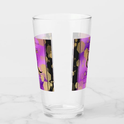 6e 33e 47e 48e Amethist Bruiloft Jubileum Glas (Links)