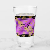 6e 33e 47e 48e Amethist Bruiloft Jubileum Glas (Voorkant)