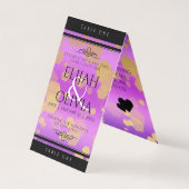 6e 33e 47e 48e Amethist Bruiloft Jubileum Kaart (Achterkant)