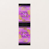 6e 33e 47e 48e Amethist Bruiloft Jubileum Kaart (Buitenkant ongevouwen)