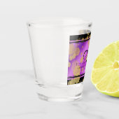 6e 33e 47e 48e Amethist Bruiloft Jubileum Shot Glas (Links)