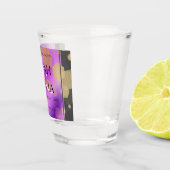 6e 33e 47e 48e Amethist Bruiloft Jubileum Shot Glas (Rechts)