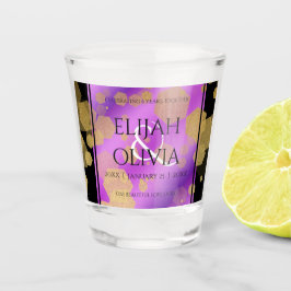 6e 33e 47e 48e Amethist Bruiloft Jubileum Shot Glas