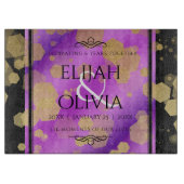 6e 33e 47e 48e Amethist Bruiloft Jubileum Snijplank (Voorkant)