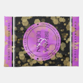 6e 33e 47e 48e Amethist Bruiloft Jubileum Theedoek (Horizontaal)