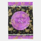 6e 33e 47e 48e Amethist Bruiloft Jubileum Theedoek (Verticaal)