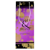 6e 33e 47e 48e Amethist Bruiloft Jubileum Wijn Cadeautas (Achterkant)